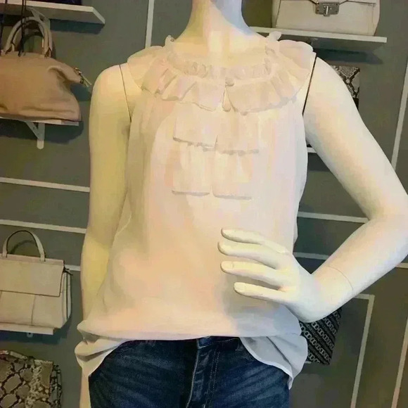 Kenar Pink Sleevless Blouse Size M - Picture 4 of 8